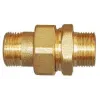 Union mâle/mâle laiton 1''