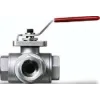 Vanne 3 voies Inox PN63 (L) Ø1/2''