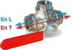 Vanne 3 voies PN40 (L) Ø1''