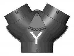 Y sur gaine 100-100x100