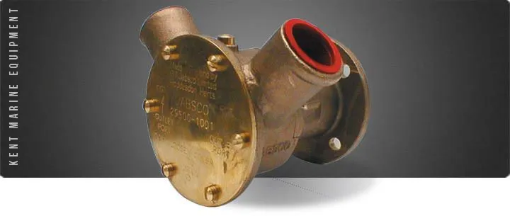 Pompes flasquées Jabsco