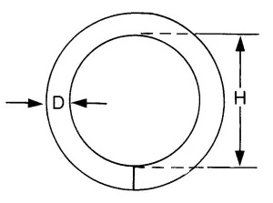 ANNEAU D=6x40