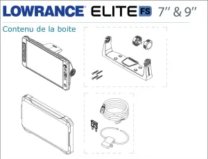 Combiné tactile GPS/Sondeur Lowrance® Elite™ FS 7