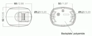 FEU LED SERIE 34 TRIBORD 112,5° 12-24V