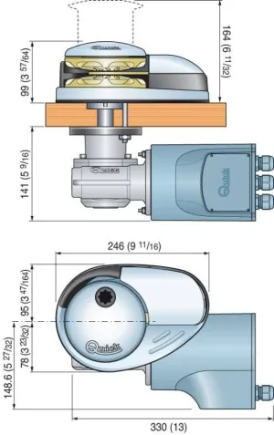 Guindeau Prince DP3  12V 700W sans poupée 10mm