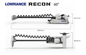 Moteur Electrique Avant Mer Lowrance® Recon™ SW 60