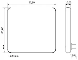 Pack gestion batterie PICO Blue encastrable SILVER, composé d'un PICO, un shunt 500A, un quadruple shunts 25A et une interface pour sondes de niveau et température, pour une alimentation 6 à 35Vdc