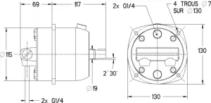 Pompe hydraulique 40 HB-CAR