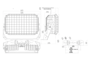 PROJECTEUR  D'ETRAVE BLX D FAISCEAU 8°