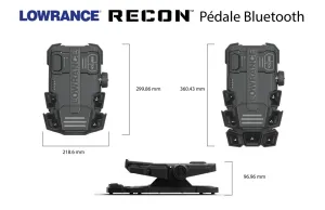 RECON : Pédale Sans-Fil Bluetooth