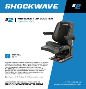 SIEGE PILOTE S2 BOLSTER