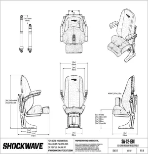 SIEGE PILOTE S2 BOLSTER