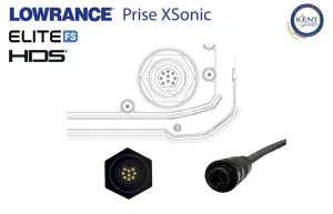 Sonde 600W 50-200kHz Airmar® P79  à prise X-Sonic