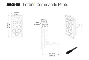 Triton² : Pupitre de commande pilote