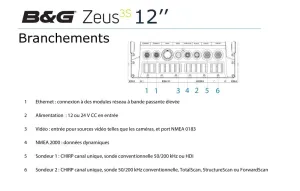 Traceur de carte multifonctions B&G® Zeus® 3S 12