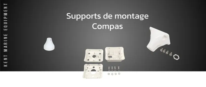 Supports de montage pour Compas Electronique ou Satellitaire 