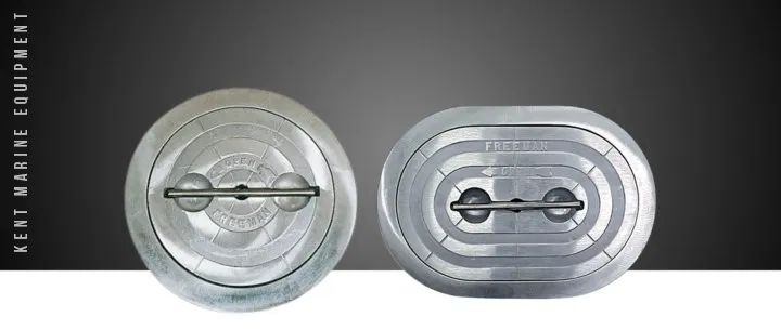 Trappes en aluminium avec dormant en acier - étanchéité sur plat